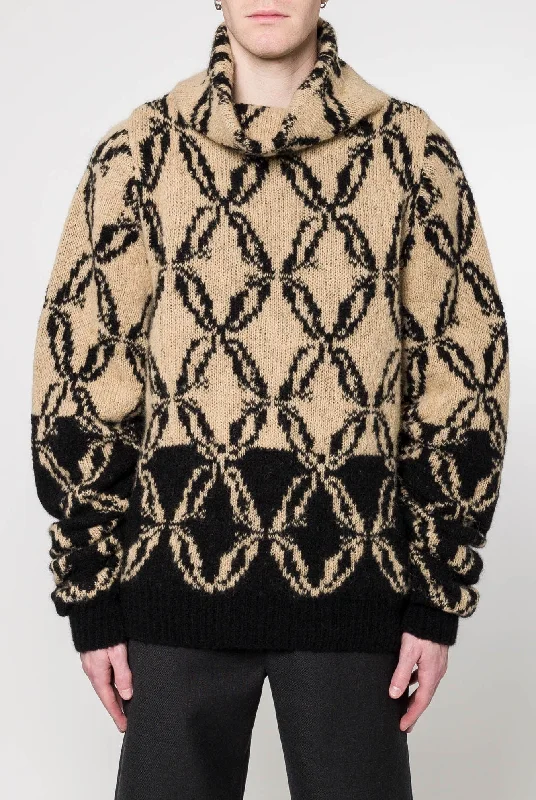 Dries Van Noten Monier Sweater in Natural